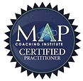 MAP Coaching Institute Certified Practitioner badge